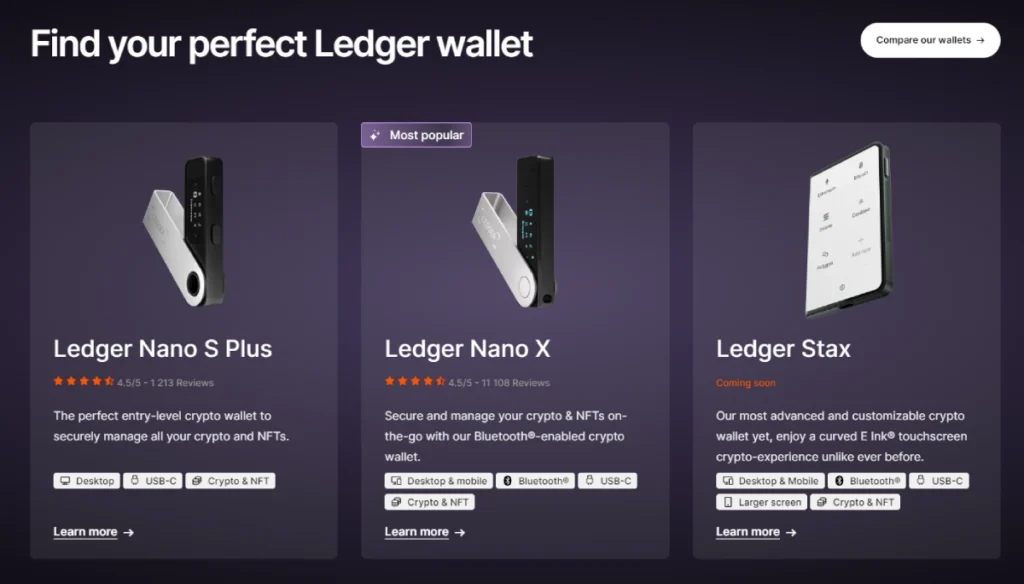 picture of ledger crypto wallets for sports betting